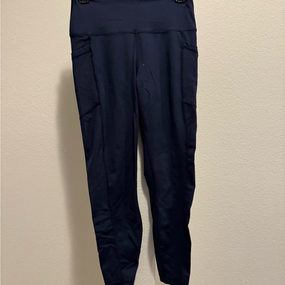 Yogalicious Dark Blue High-Waisted Leggings